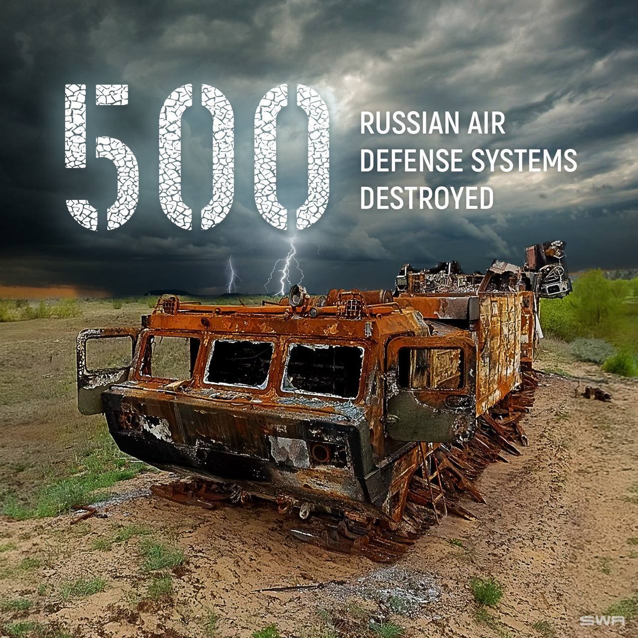 วันครบรอบปี. ระบบป้องกันทางอากาศของรัสเซีย 500 ระบบถูกทำลายอย่างเป็นทางการ